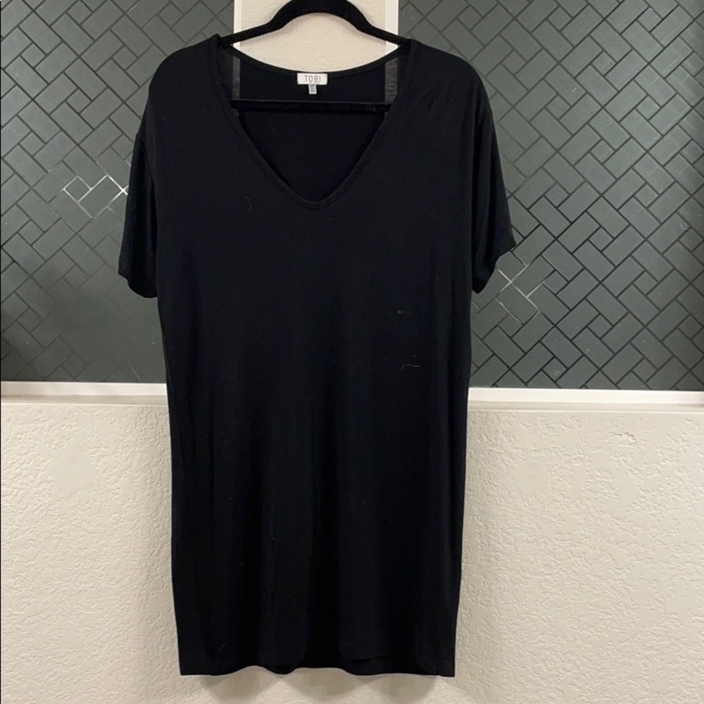 Black tshirt dress